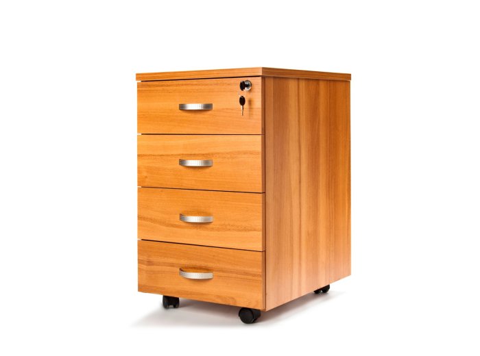 4 Drawer File Cabinet, 15 x 26 x 22