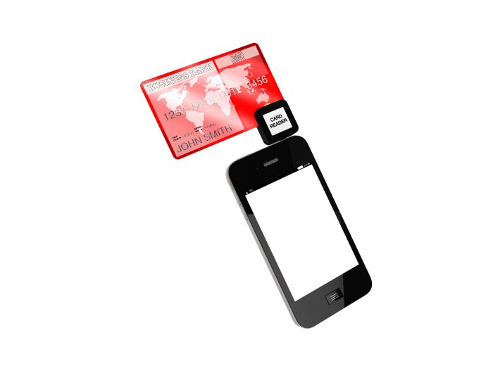 Mobile Phone Card Reader