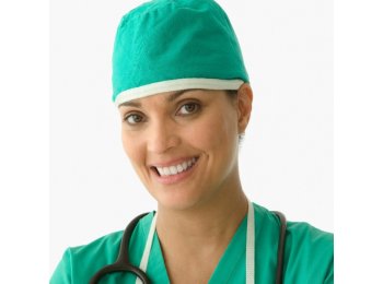 Women’s Teal Scrub Cap