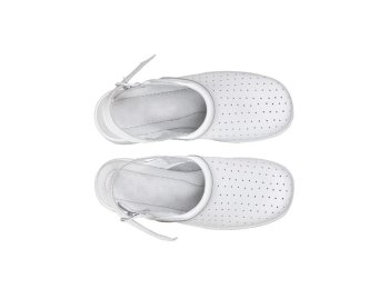 Women’s White Slip-On Clogs